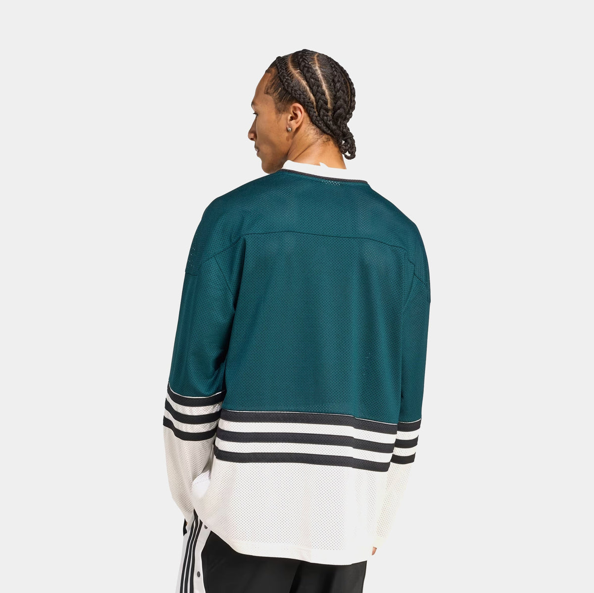 3 Stripes Hockey Mens Jersey (Aurora Ivy)