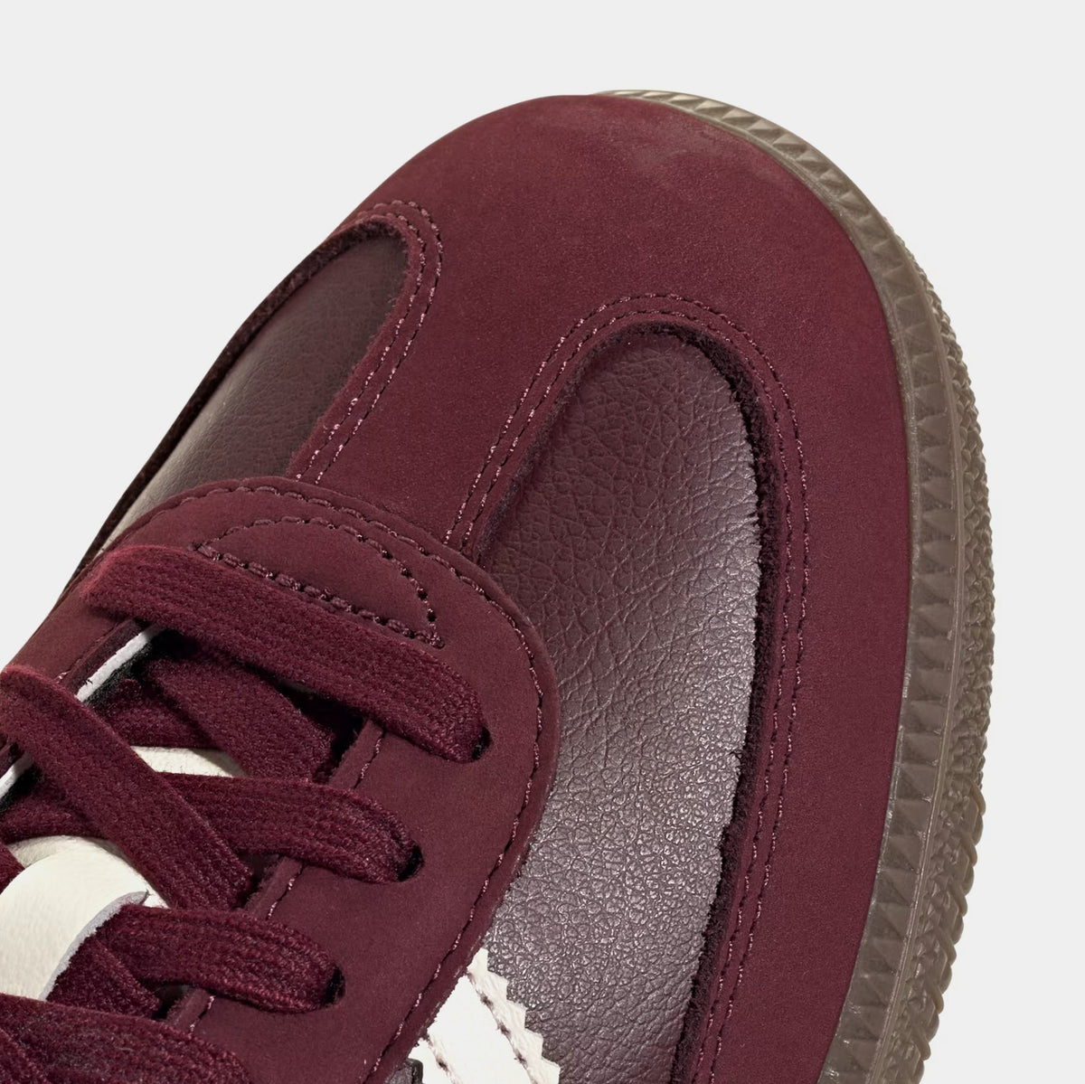 Samba OG Womens Lifestyle Shoes (Maroon/Off White/Gum)