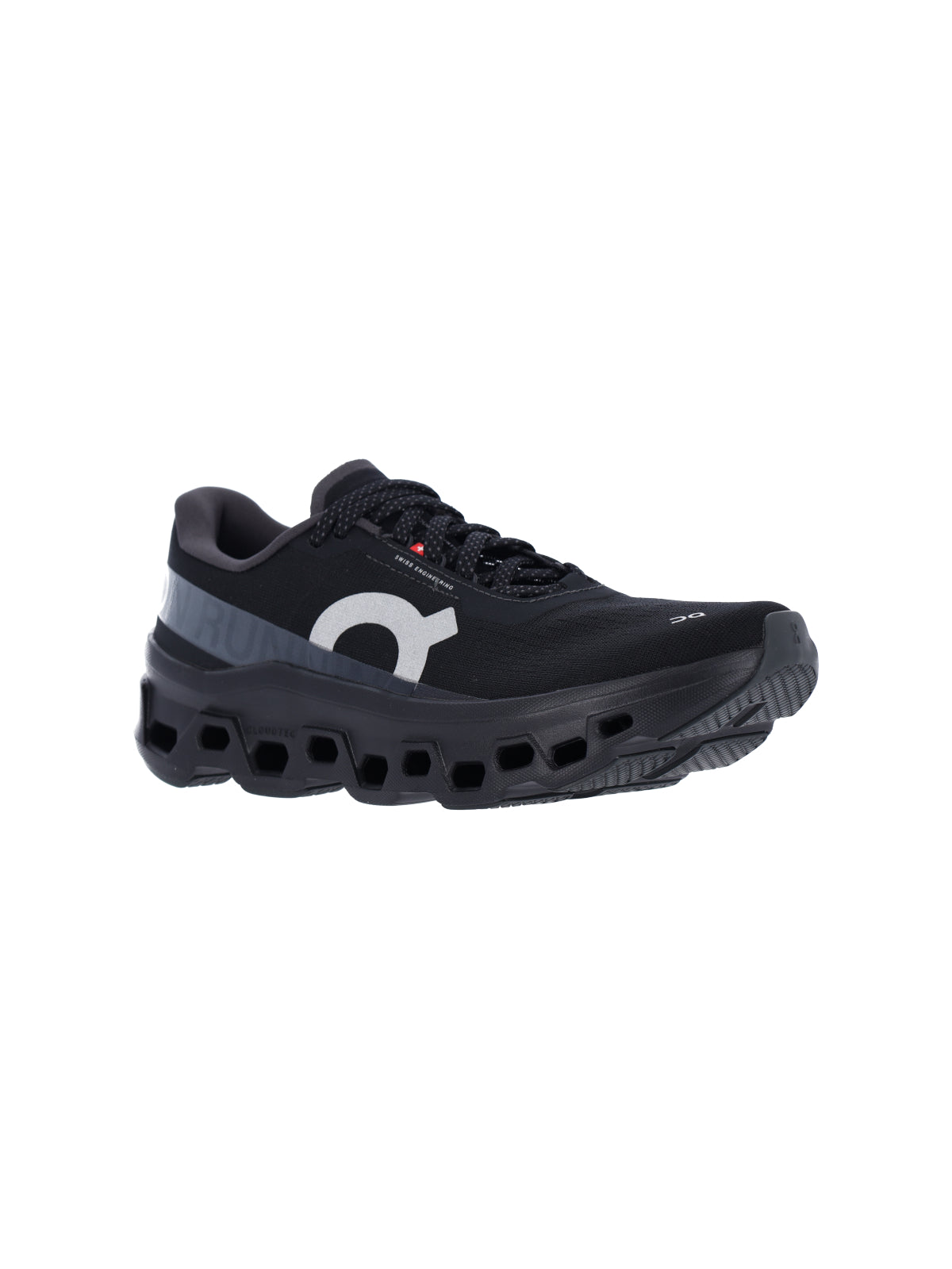 Black Cloudmonster Fabric Sneakers