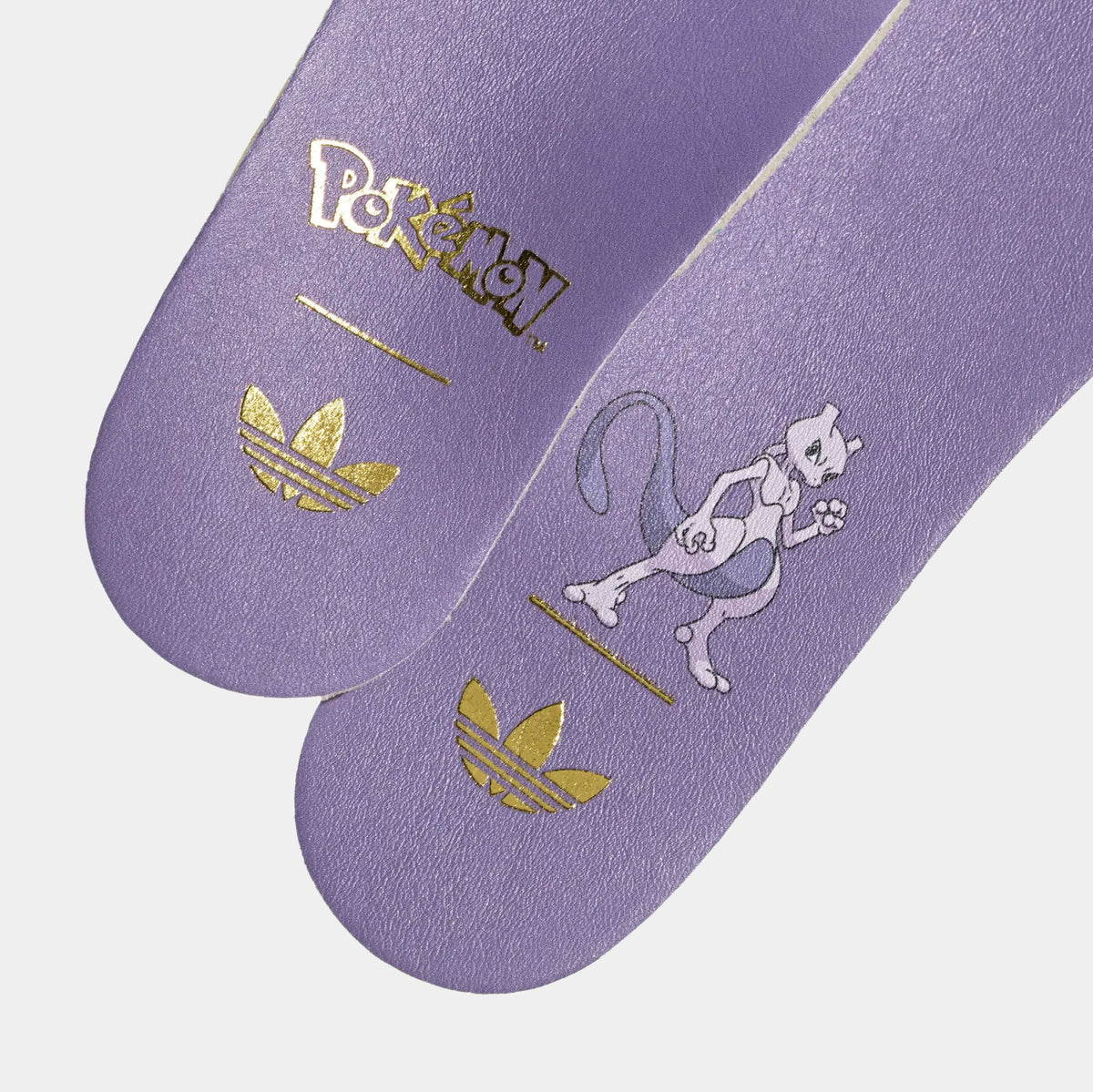 Pokemon x Adidas Samba OG Mewtwo Grade School Lifestyle Shoes (Ice Lavender/Ice Lavender/Violet Fusion)