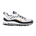 Nike Air Max 98 — White/Orange-Black-Varsity Maize