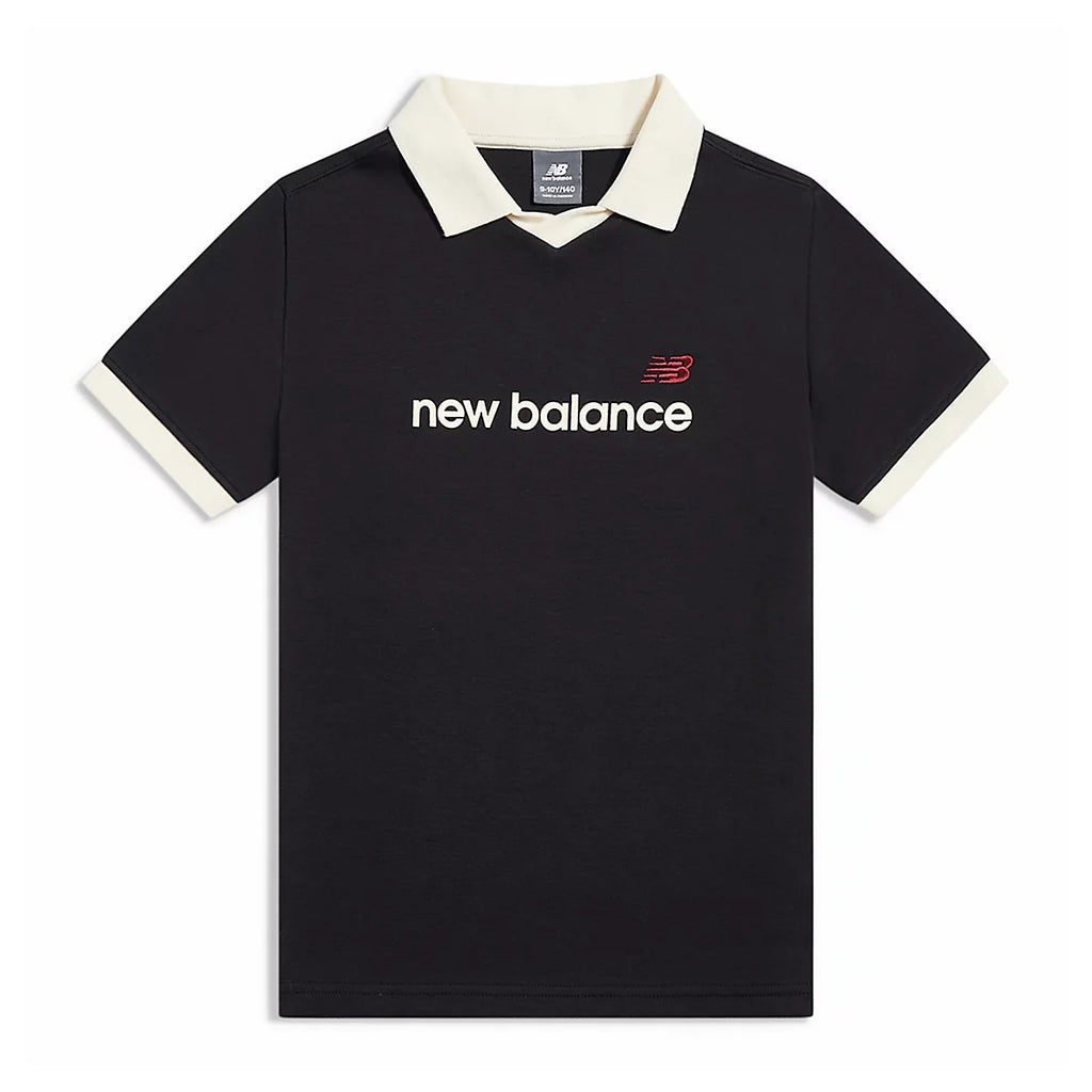 Kids' Linear Collared Polo Shirt