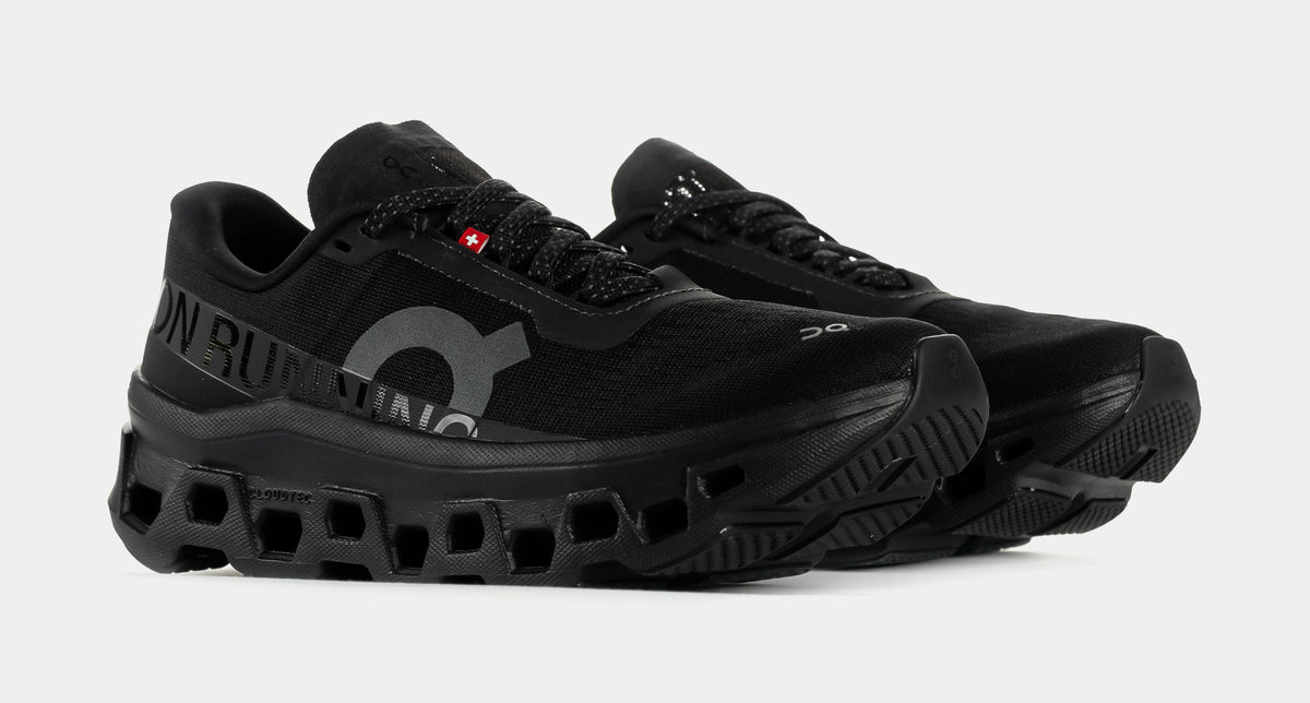 Cloudmonster Womens Running Shoes (Black/Black)