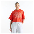 Women's Varsity Boxy Hip Length T-Shirt