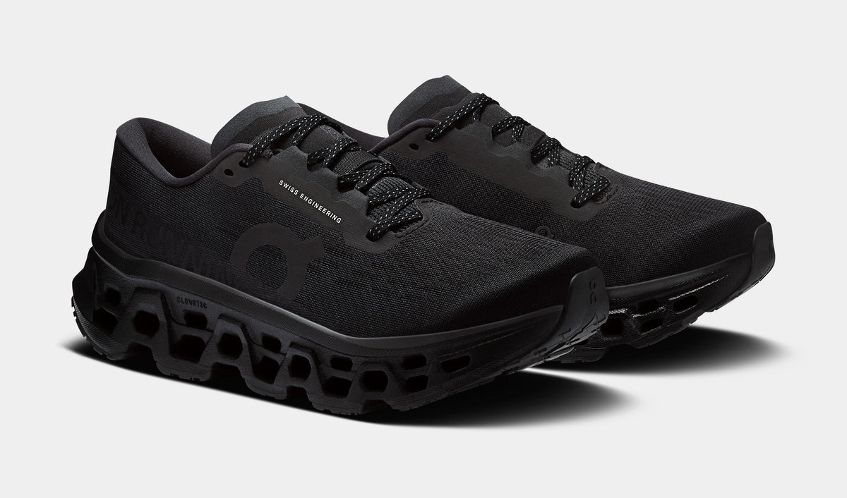 Cloudmonster 3 Womens Running Shoes (Black/Black)