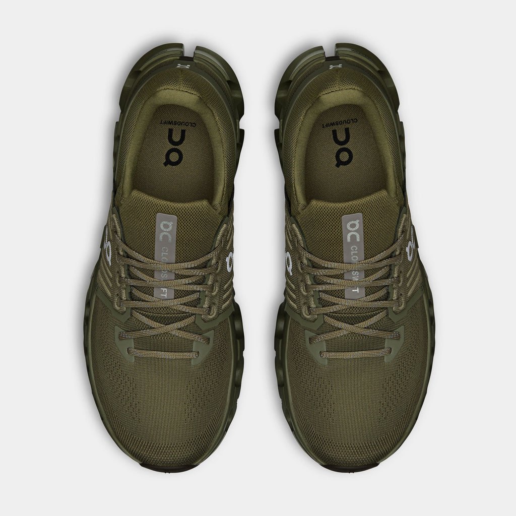Cloudswift 4 AD Mens Running Shoes (Olive/Thorn)
