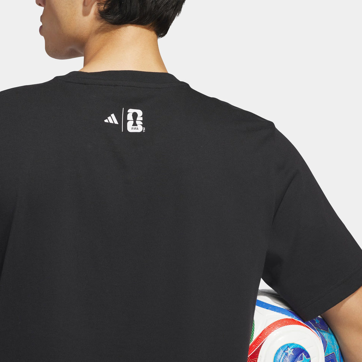 FIFA World Cup '26 Tour Graphic Mens Short Sleeve Shirt (Black)