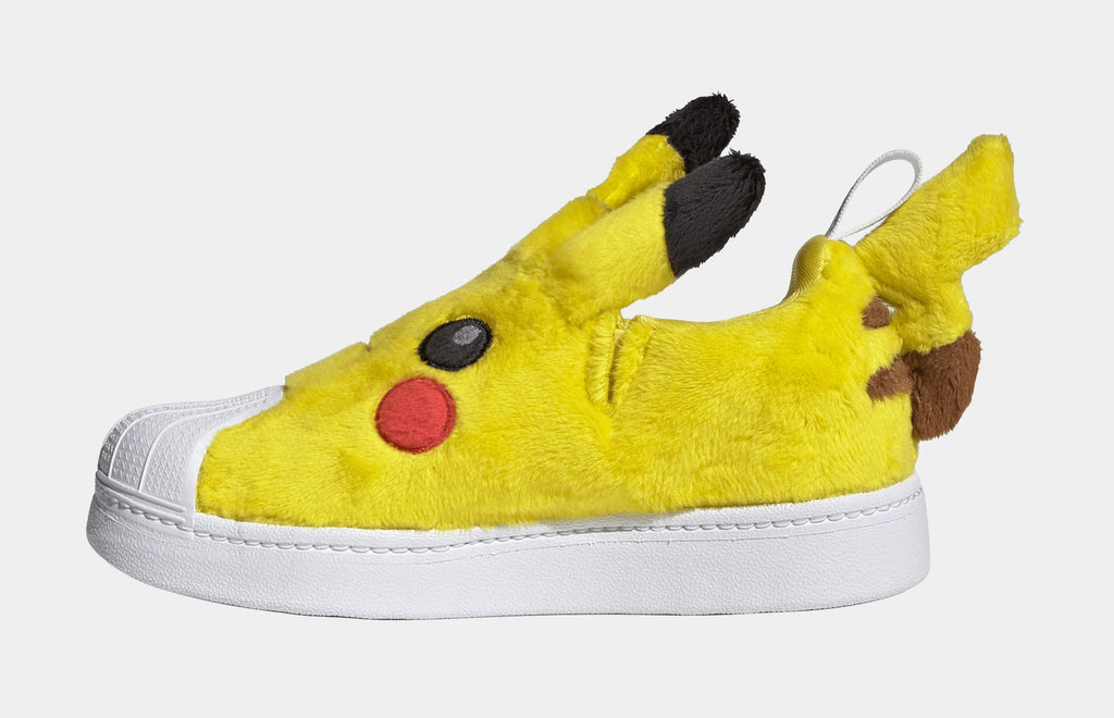 Pokemon x Superstar Quickon Pikachu Preschool Lifestyle Shoes (Yellow/Core Black/Cloud White)