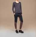 Women’S Running Pants In Grape/black