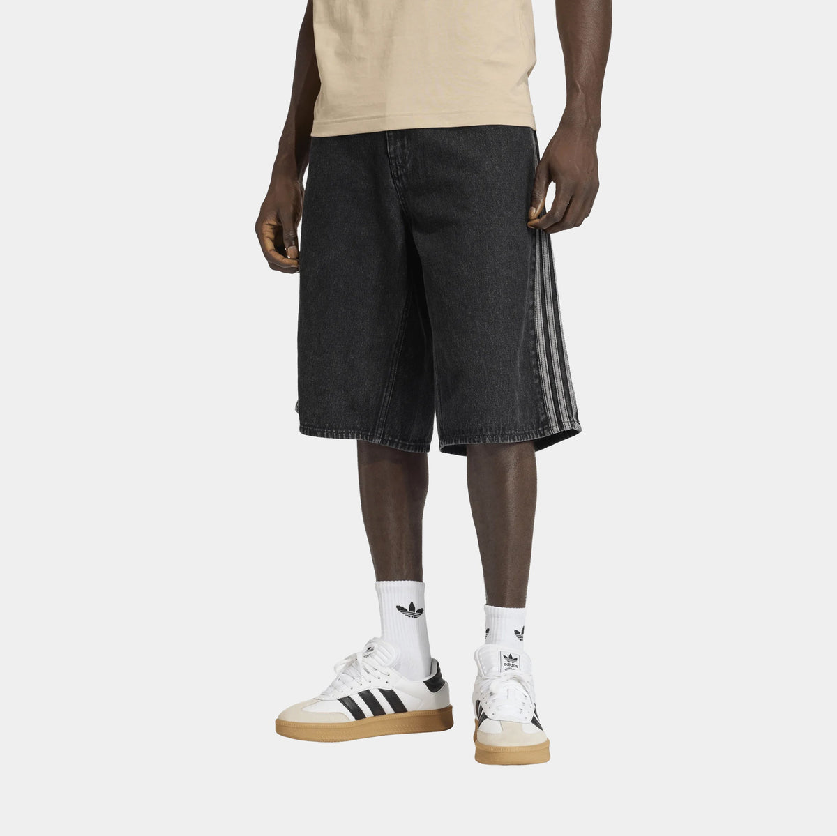 Firebird Adicolor Mens Denim Shorts (True Black Denim)