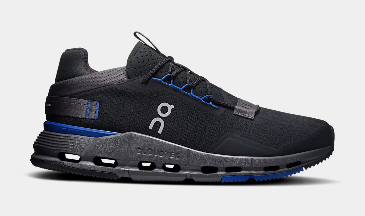 Cloudnova 2 Mens Running Shoes (Black/Indigo)