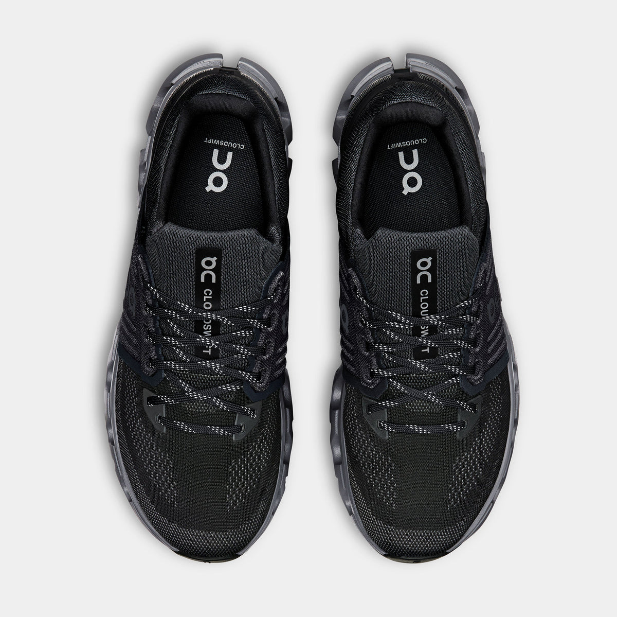 Cloudswift 4 AD Mens Running Shoes (Black/Rock)