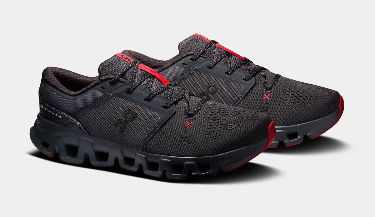 Cloud X 5 Mens Running Shoes (Black/Grey)