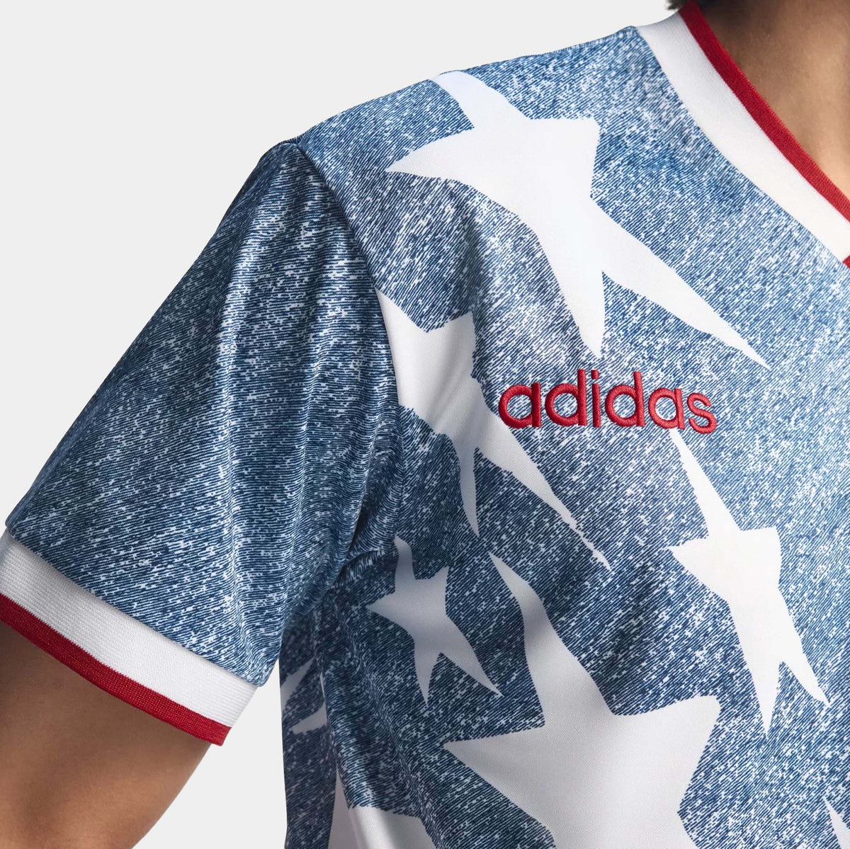 Denim Star Graphic Mens Jersey (Blue/White)
