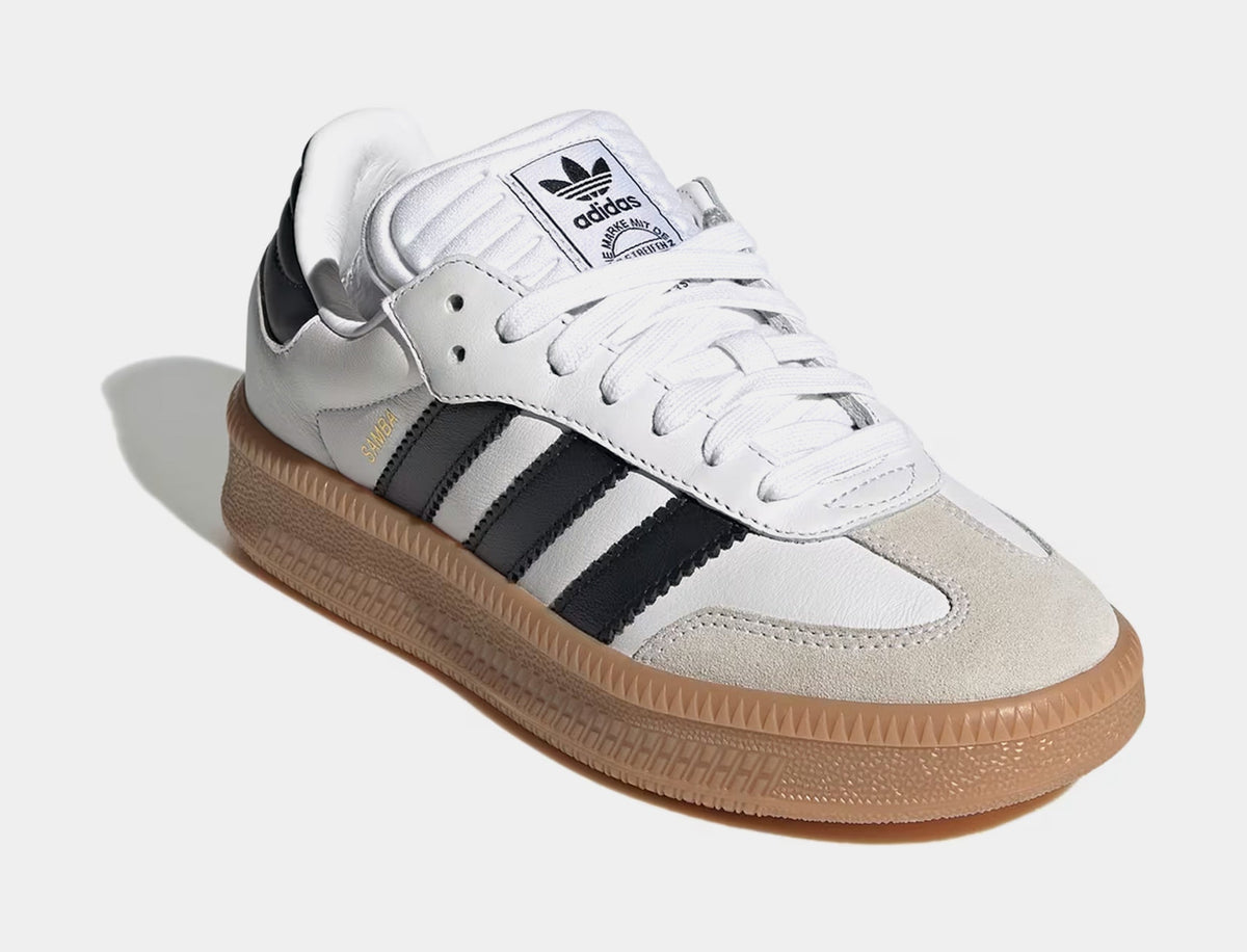 Samba XLG Grade School Lifestyle Shoes (White/Black)