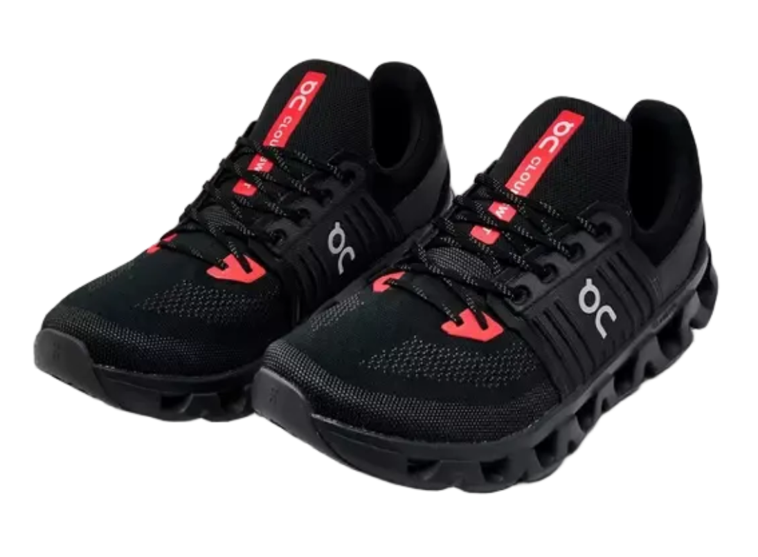 Men's On Cloudswift 4 Black Red Silver