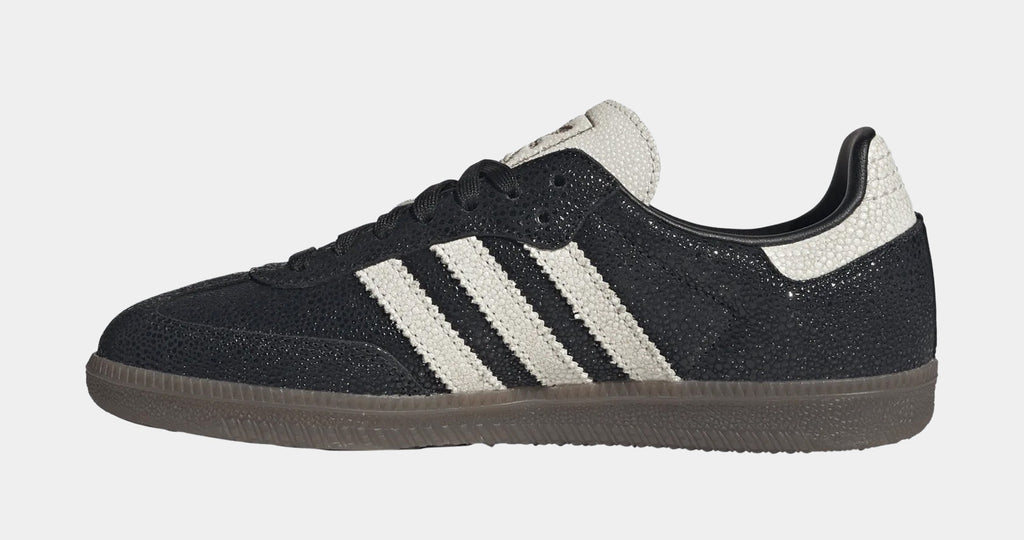 Samba OG Stingray Womens Lifestyle Shoes (Core Black/Cloud White/Gum 5)