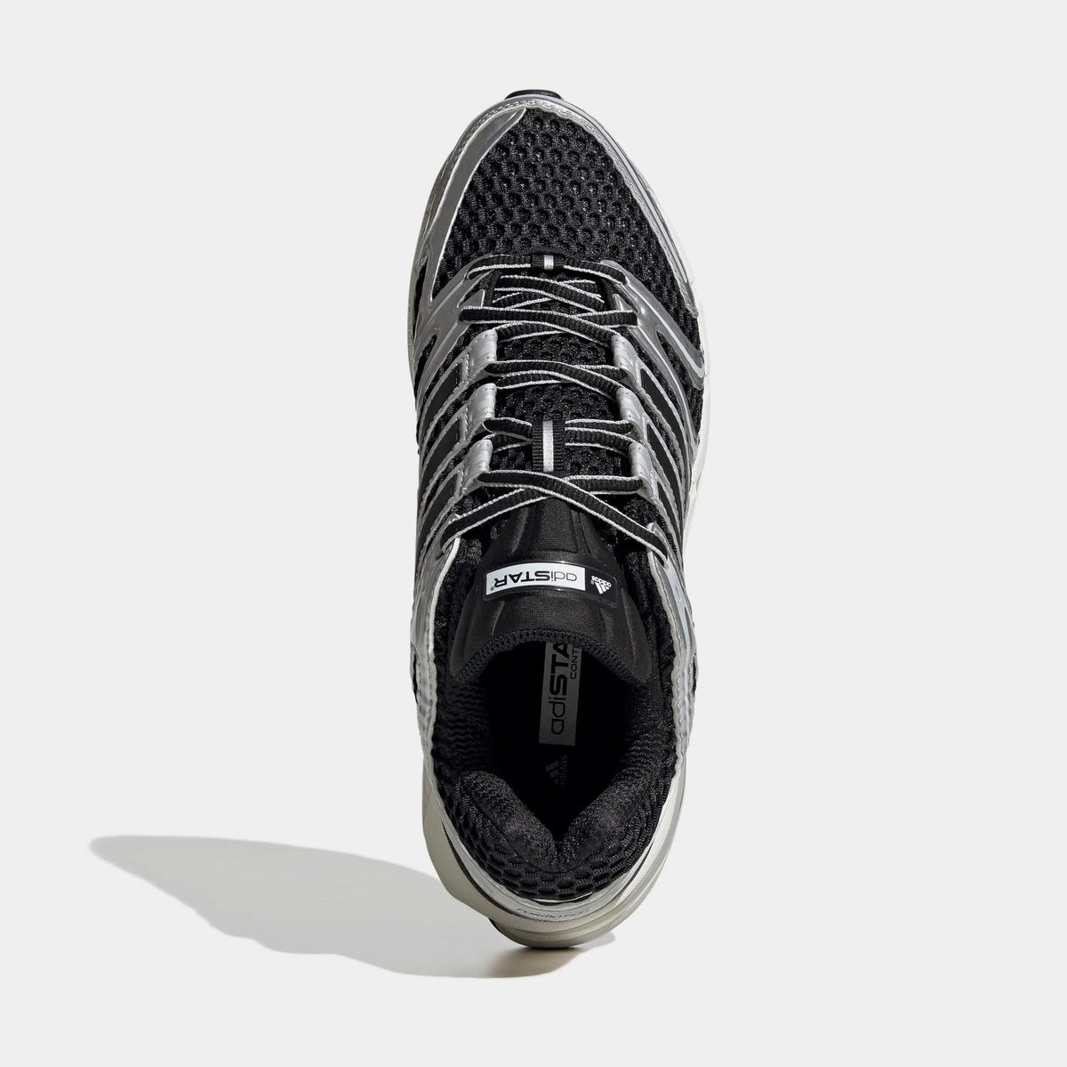 Adistar Control 5 Mens Running Shoes (Core Black/Silver Metallic/Grey One)