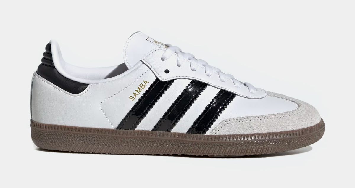 Samba OG Grade School Lifestyle Shoes (White/Black/Gum)
