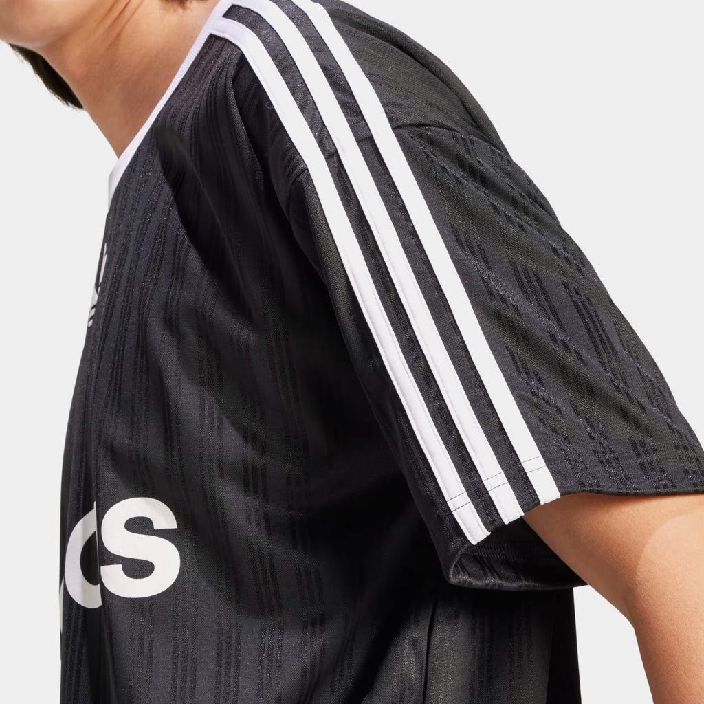 Adicolor Mens Short Sleeve Shirt (Black/White)
