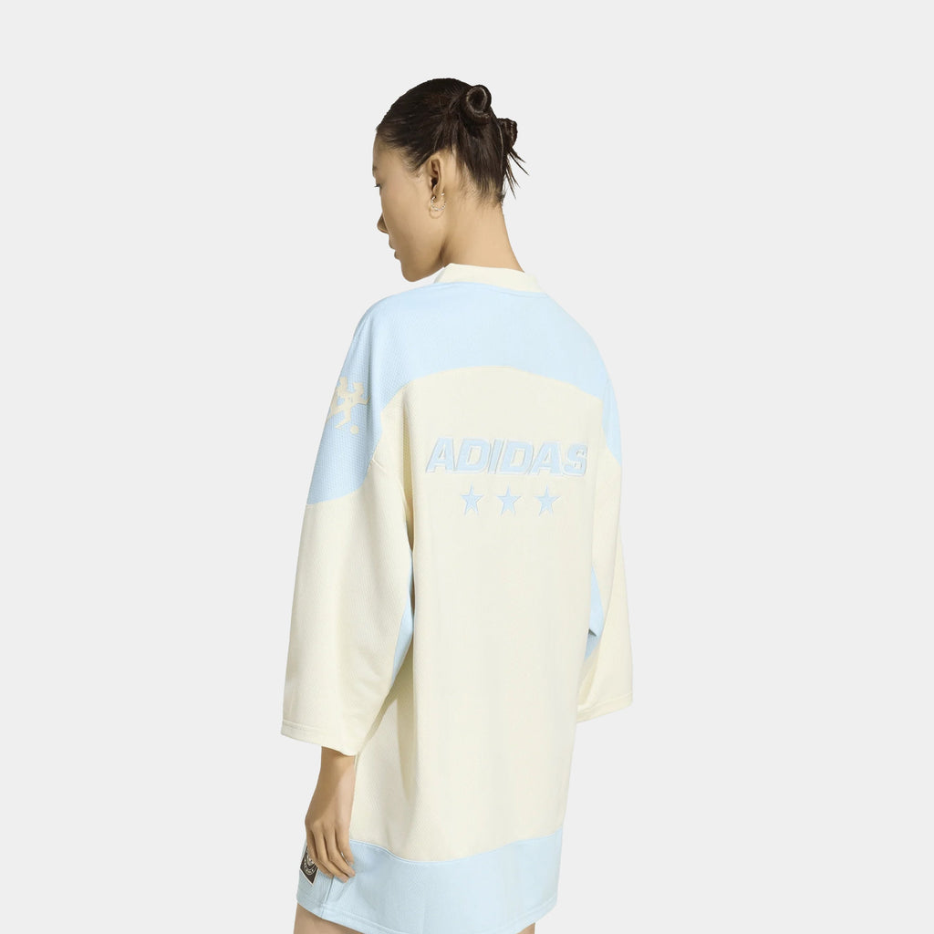 Originals Hockey Jersey Womens Dress (Ice Blue)