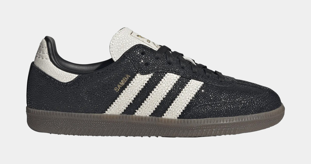 Samba OG Stingray Womens Lifestyle Shoes (Core Black/Cloud White/Gum 5)