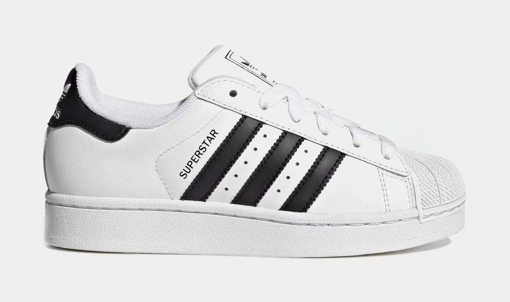 Superstar II Grade School Lifestyle Shoes (White/Black)