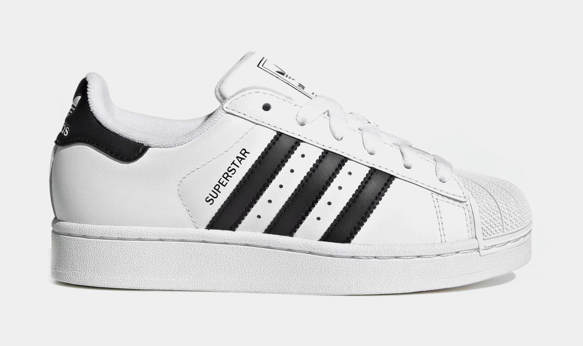 Superstar II Grade School Lifestyle Shoes (White/Black)