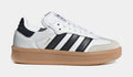 Samba XLG Grade School Lifestyle Shoes (White/Black)