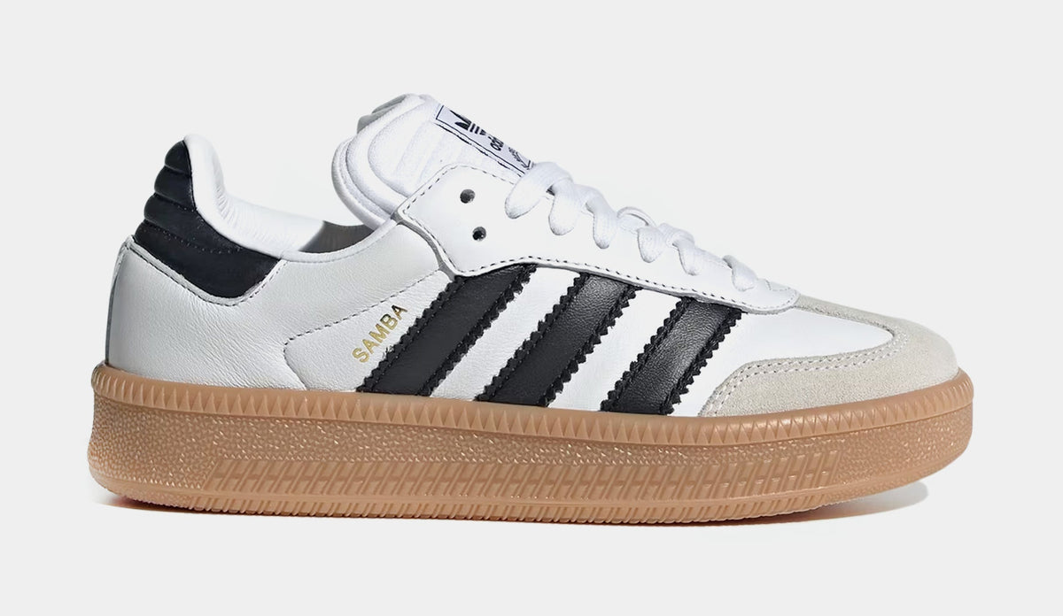 Samba XLG Grade School Lifestyle Shoes (White/Black)