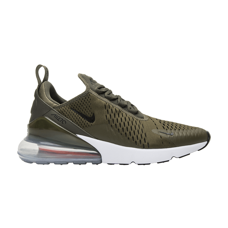 Nike Air Max 270 'Medium Olive' — Medium Olive/Black-Total Orange-White