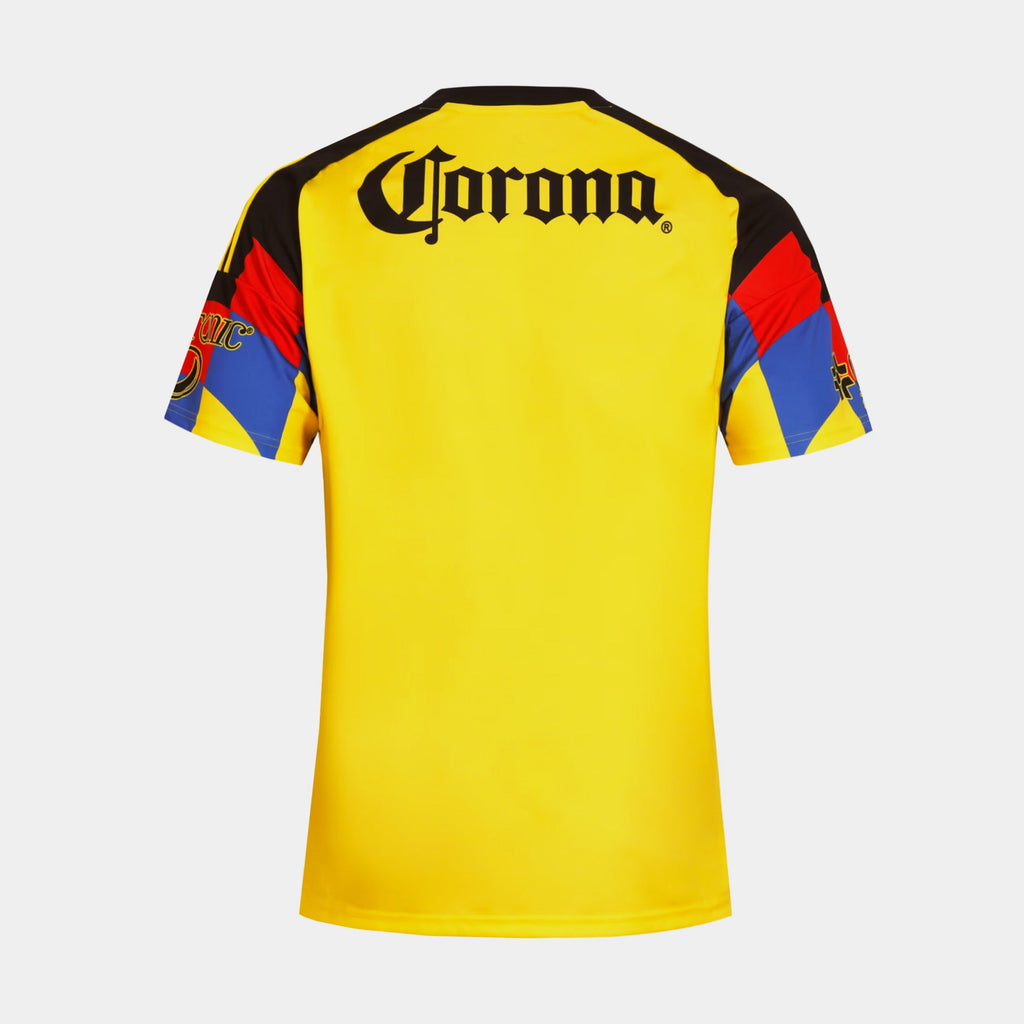 Club America Caliente Home Mens Jersey (Yellow/Black)