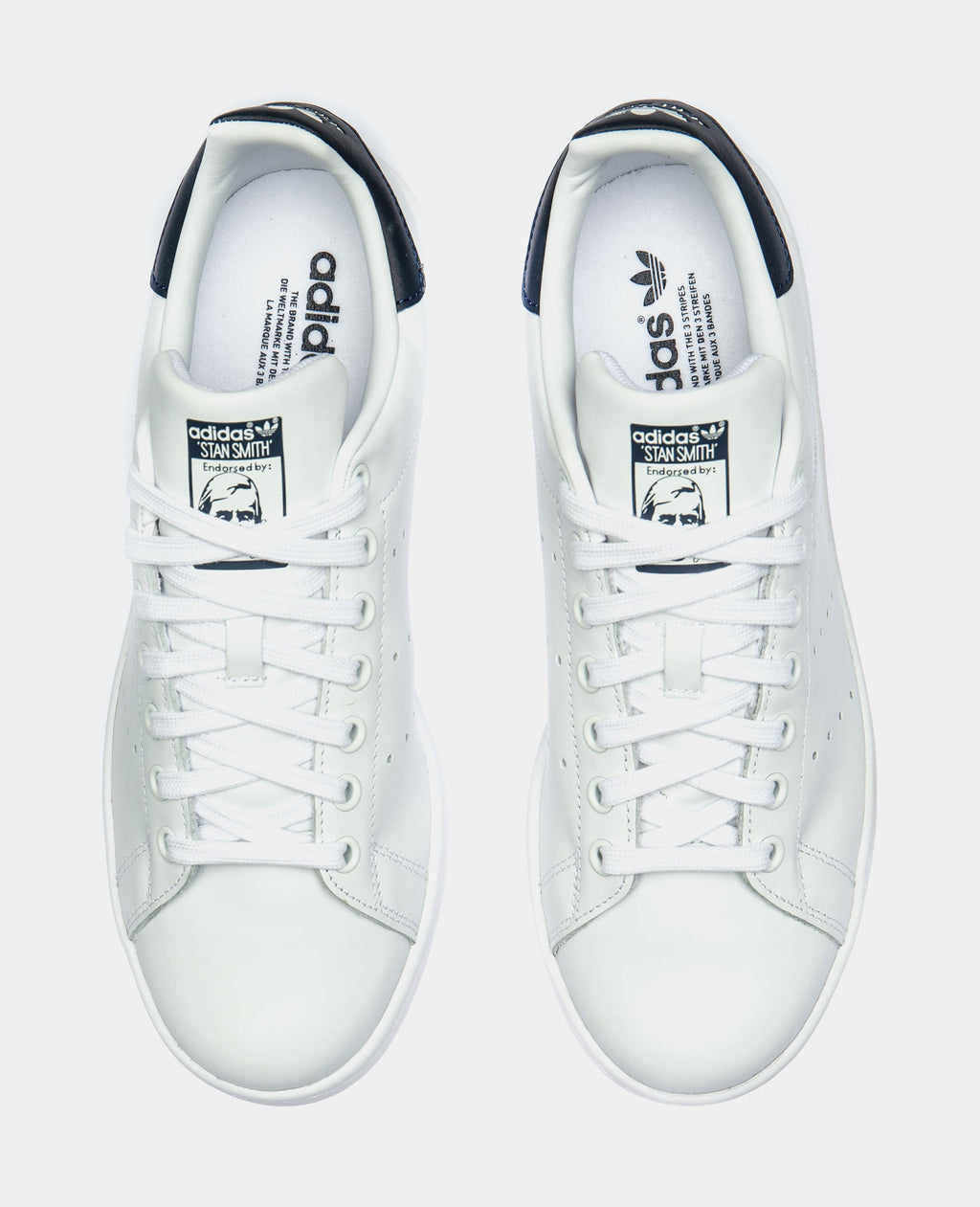 Stan Smith Original Mens Lifestyle Shoe (White/Cobalt Blue)