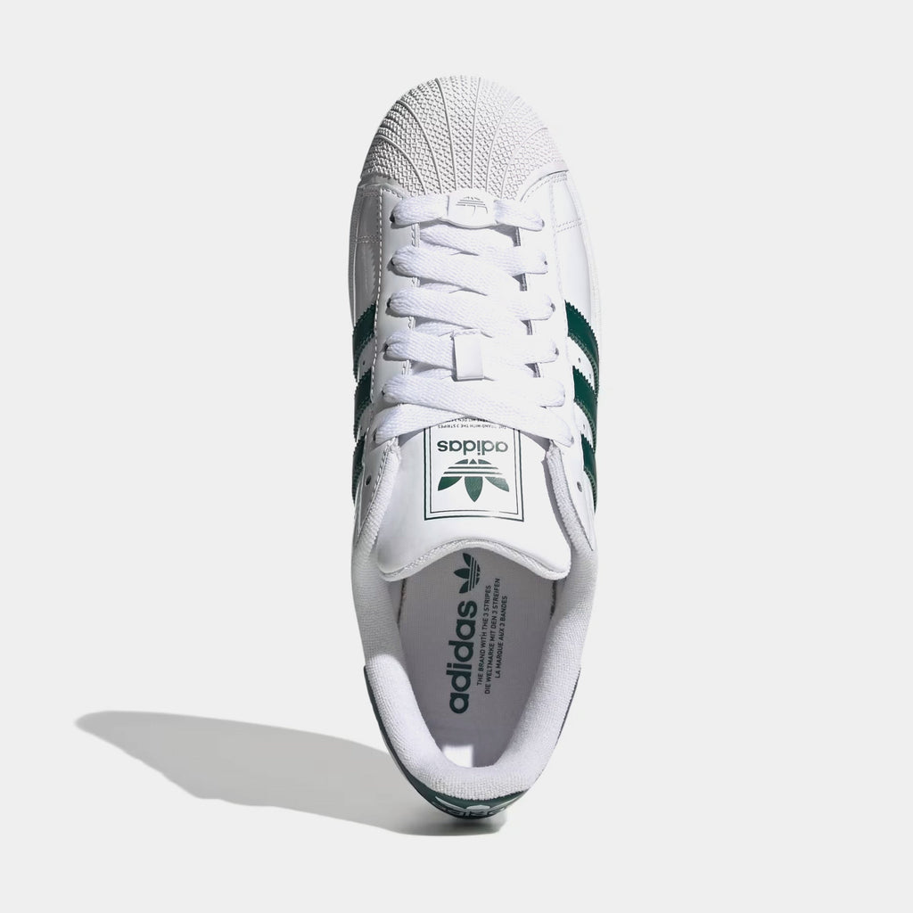 Superstar II Mens Lifestyle Shoes (Cloud White/Collegiate Green/White)