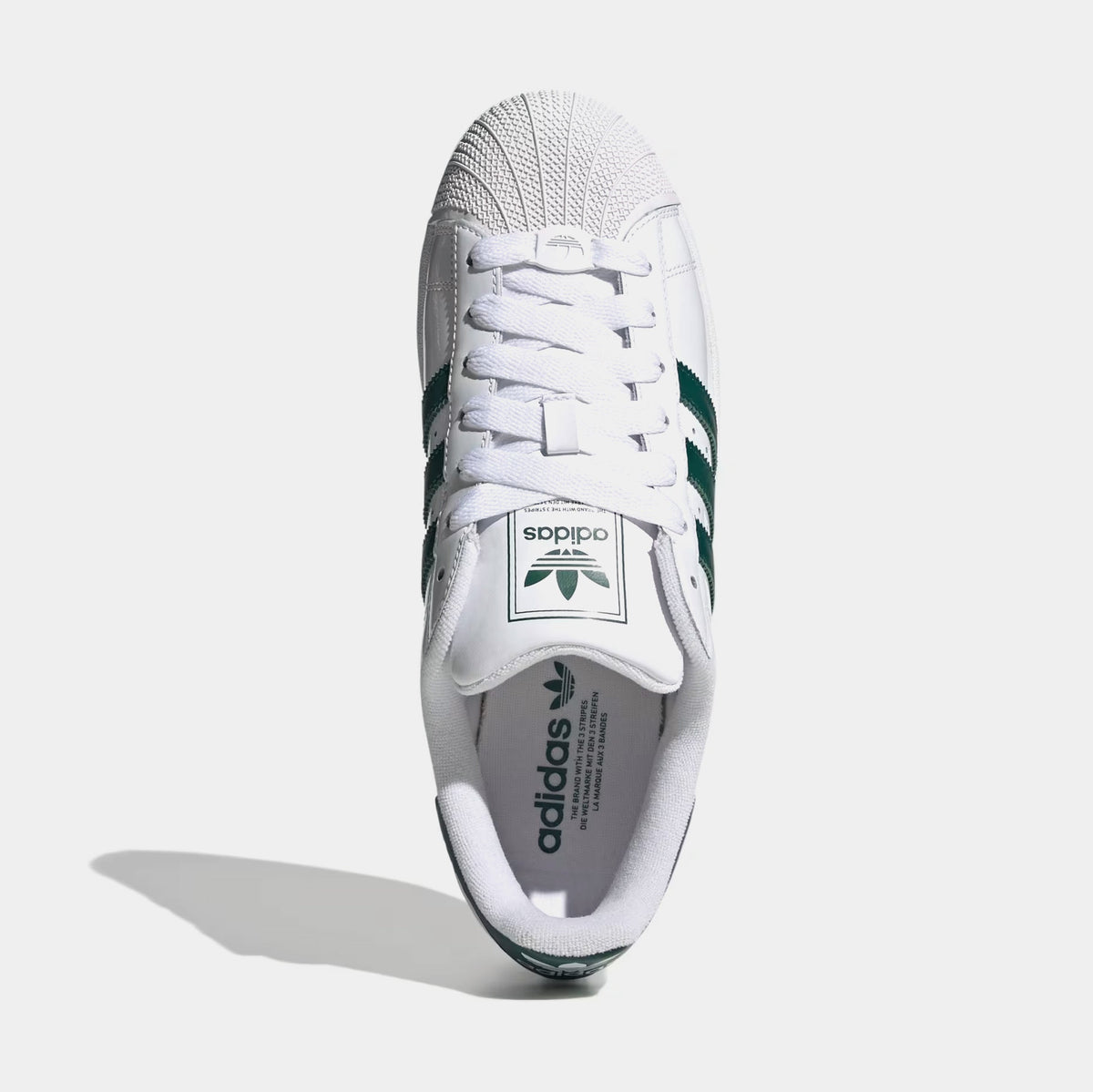 Superstar II Mens Lifestyle Shoes (Cloud White/Collegiate Green/White)