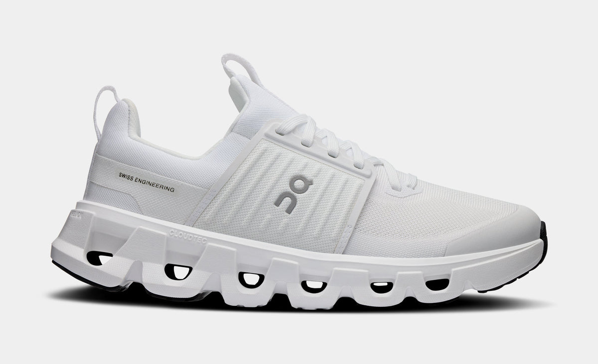 Cloudswift Grade School Running Shoes (White)
