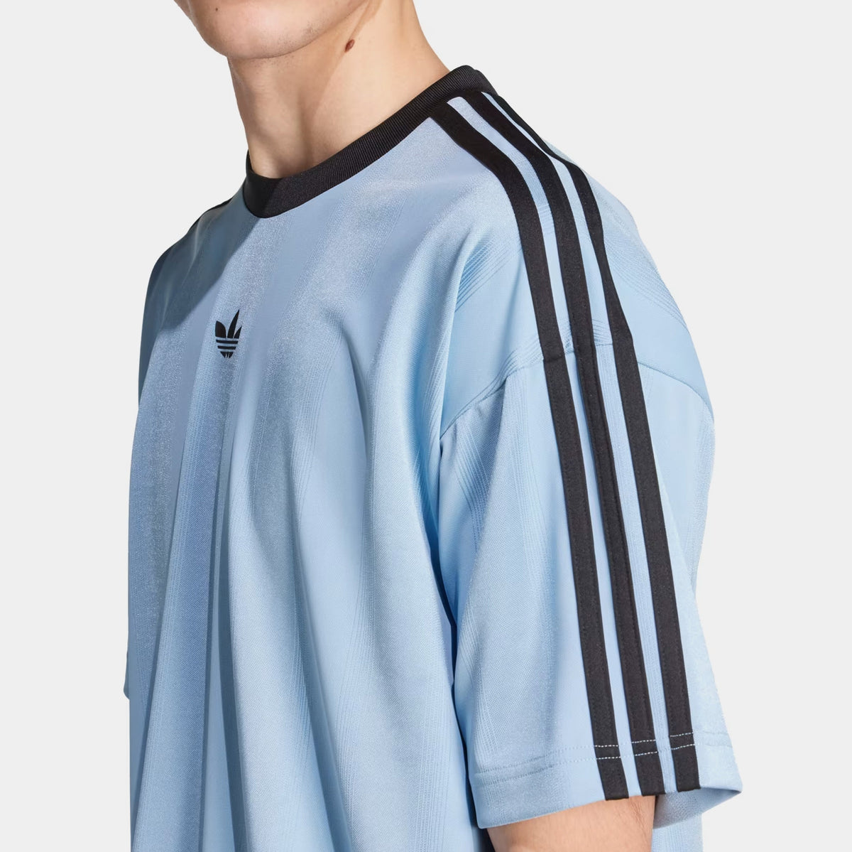 Adicolor Jacquard Mens Jersey (Blue/Black)