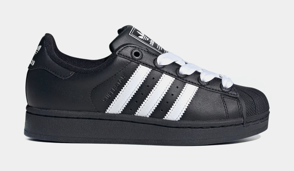 Superstar II Grade School Lifestyle Shoes (Black/White)