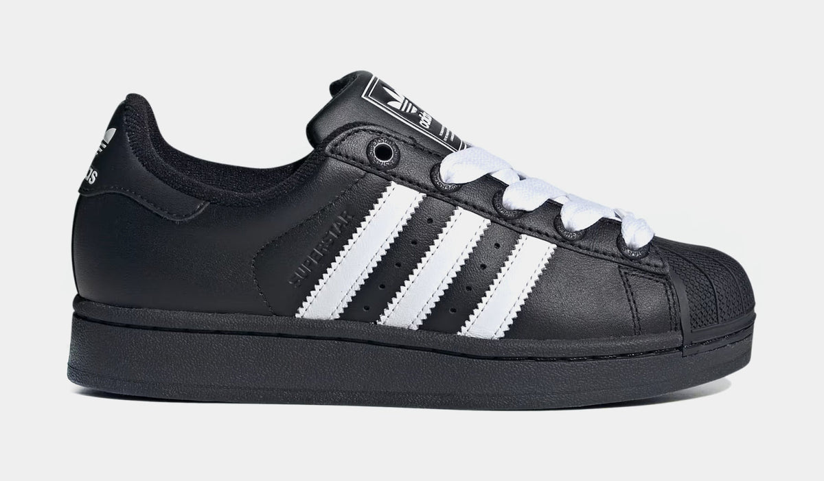 Superstar II Grade School Lifestyle Shoes (Black/White)