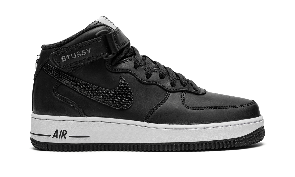 Air Force 1 Mid "Stussy - Black" DJ7840 001