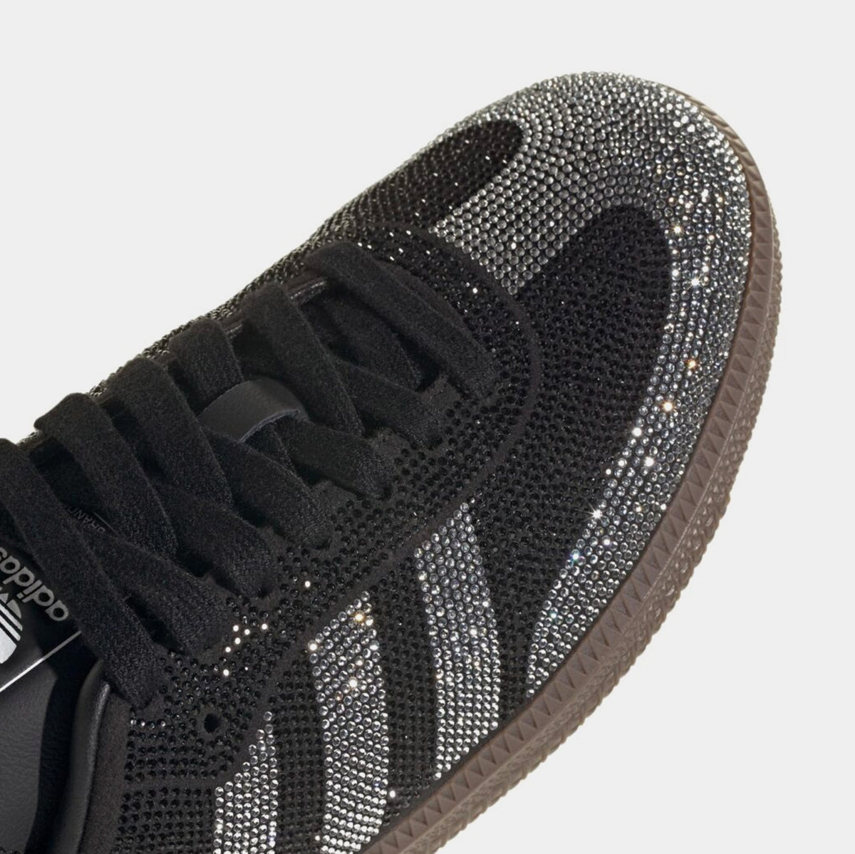 Samba OG Rhinestone Womens Lifestyle Shoes (Core Black/Core Black/Dark Gum)