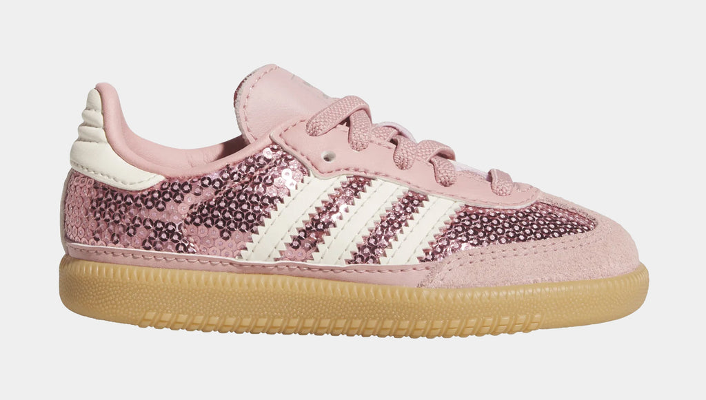 Samba OG Wonder Mauve Infant Toddler Lifestyle Shoes (Wonder Mauve/Cream White/Tech Grey Metallic)