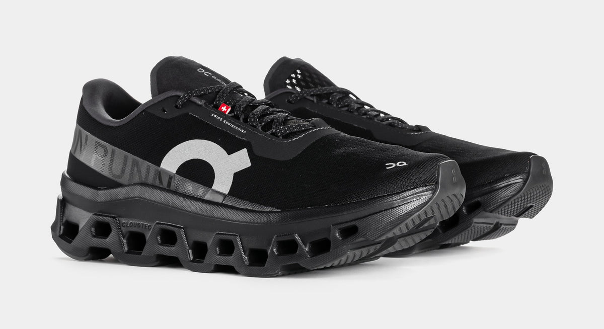 Cloudmonster 1 Mens Running Shoes (Black/Grey)
