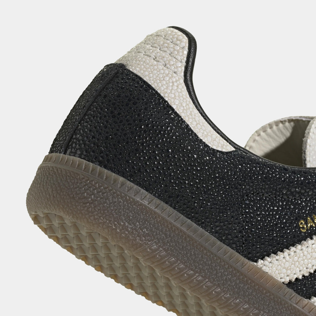 Samba OG Stingray Womens Lifestyle Shoes (Core Black/Cloud White/Gum 5)