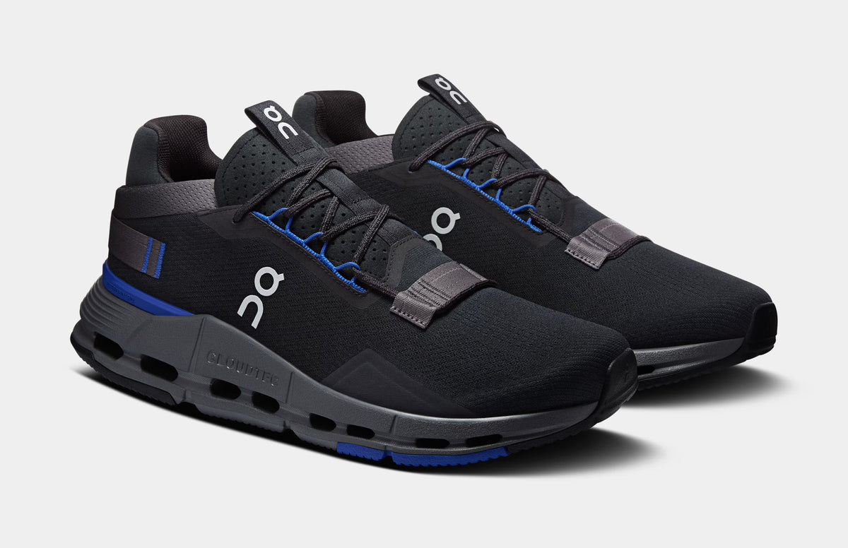 Cloudnova 2 Mens Running Shoes (Black/Indigo)