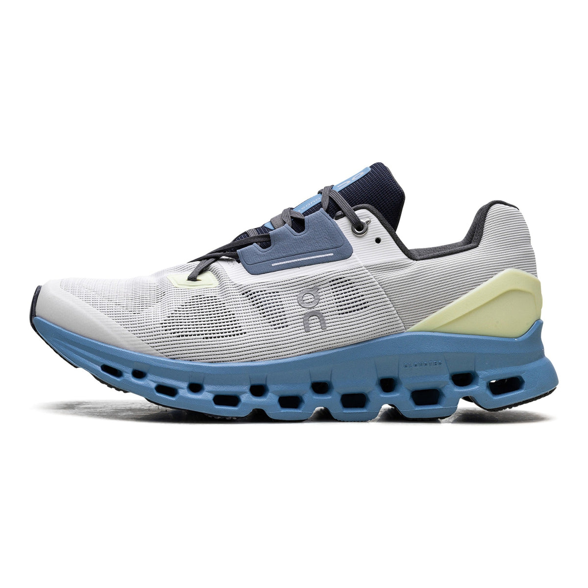 On Cloudstratus Running Sneaker in Frost Niagara | Men