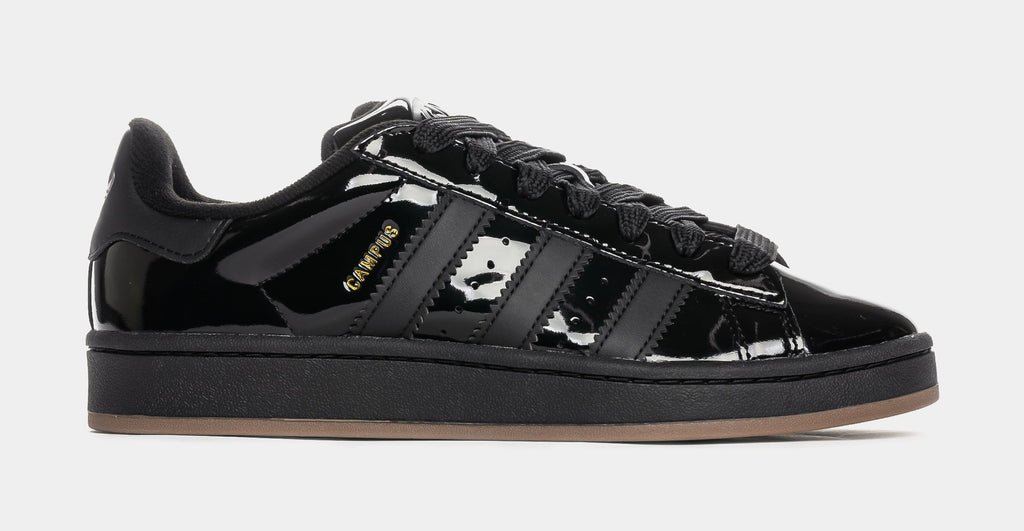 Campus 00s Patent Leather Mens Lifestyle Shoes (Core Black/Core Black)