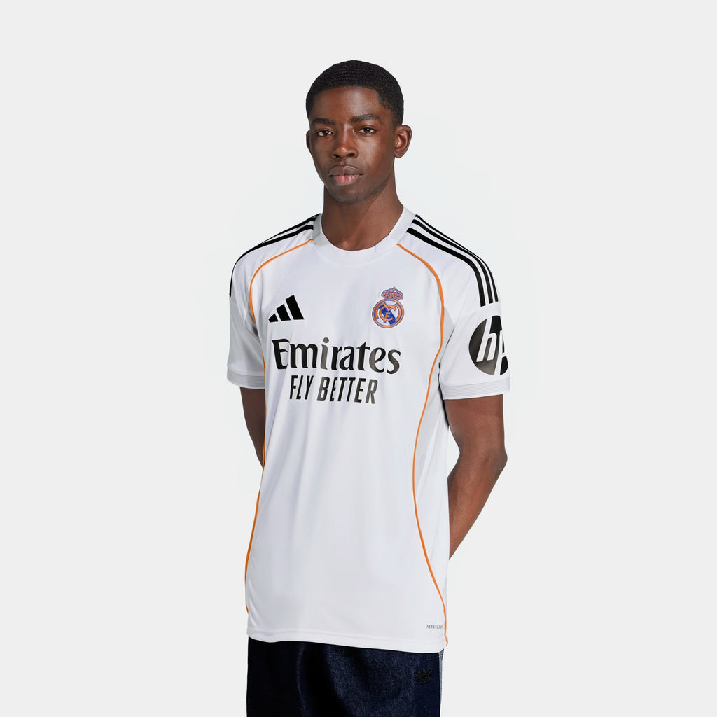 Real Madrid 25/26 Mens Jersey (White/Black)