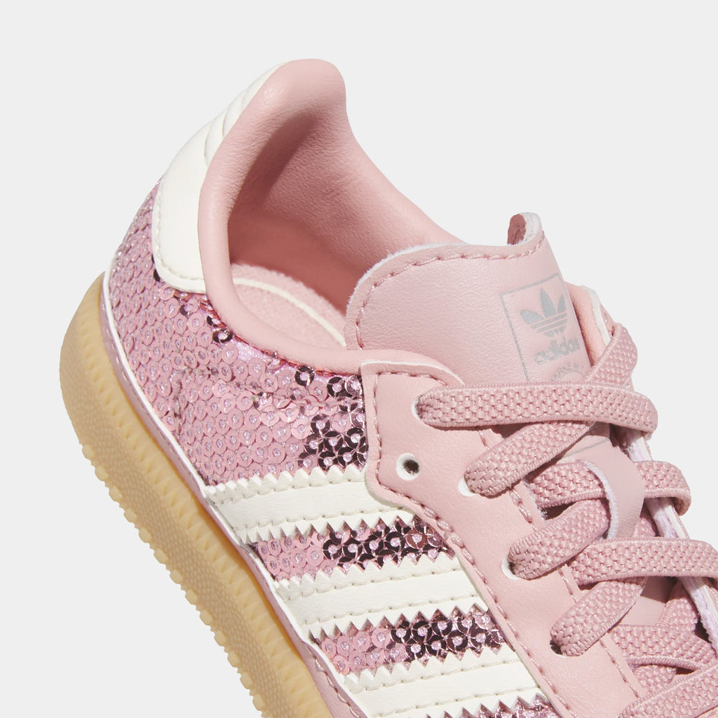 Samba OG Wonder Mauve Infant Toddler Lifestyle Shoes (Wonder Mauve/Cream White/Tech Grey Metallic)
