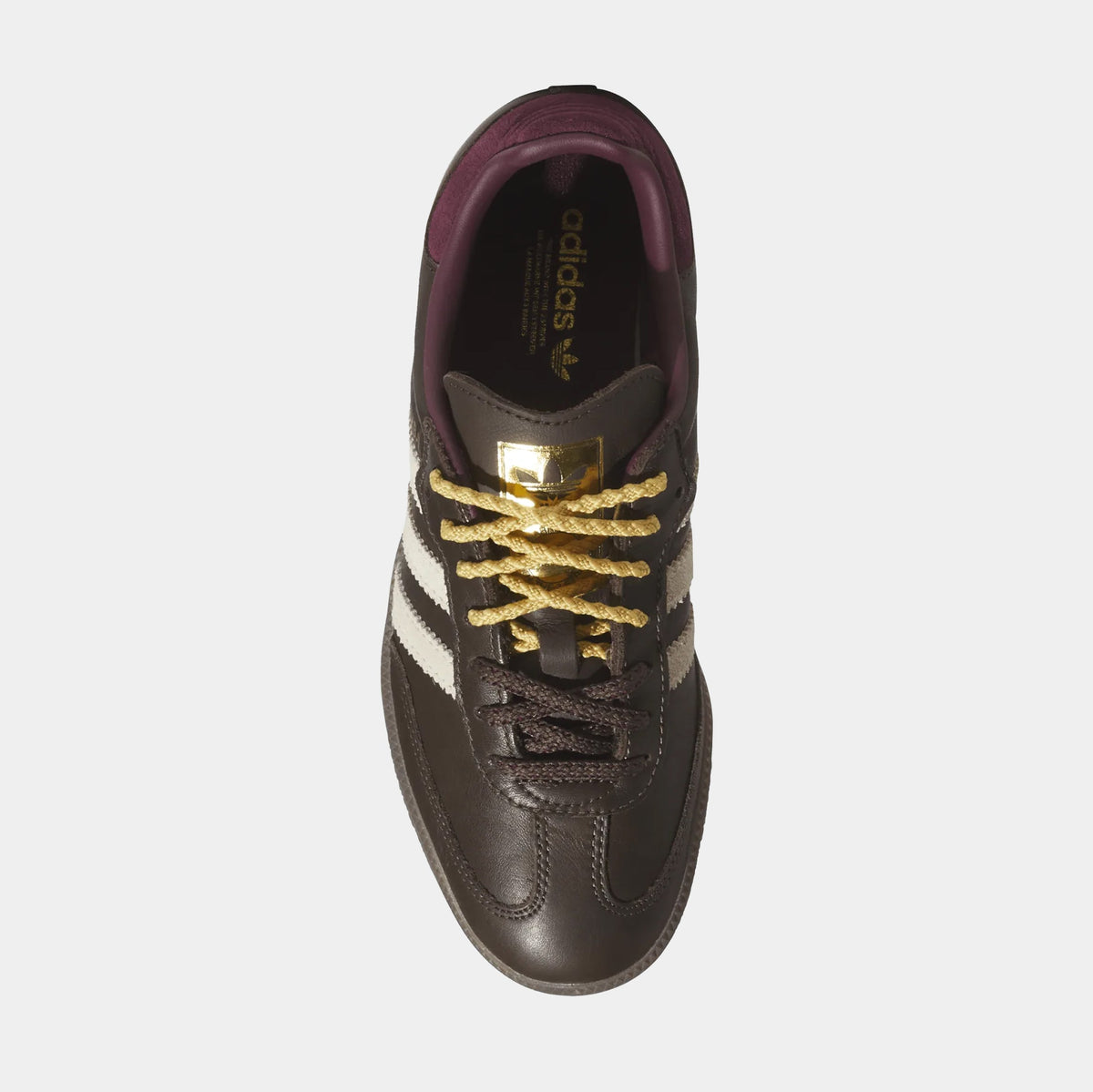 Samba OG Double Laces Womens Lifestyle Shoes (Brown/Warm Vanilla/Maroon)
